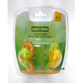 Пустышка силиконовая Baby Team классическая 2 шт 3005